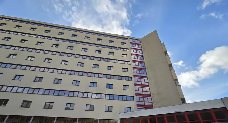 Výšková budova hotelu Koldům v Litvínově